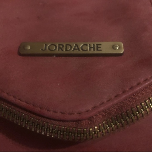 3/$30 - JORDACHE vintage leather crossbody envelope style purse - Picture 4 of 6